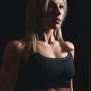 Lesbian Fitness Freak with Sporty Body in North Jersey